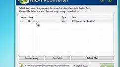 Convert Windows Media Center WTV Format Into AVI, MP4, WMV, And FLV