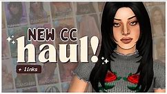 NEW CC finds!! (+ links) // the sims 4 custom content haul