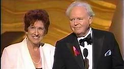 Jean Stapleton & Carroll O'Connor present Supporting Actor in a Comedy Series on 1996 Emmys.