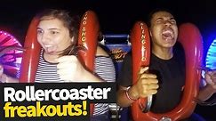 Hilarious Rollercoaster Moments | Funny Reactions and Fails