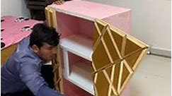Folding DIY Cardboard Books Cabinet Making - Storage Ideas You’ll Actually Want to Try in Your Home