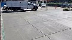 New concrete driveway repair #hardwork #concrete #
