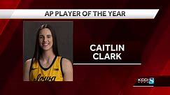 Caitlin Clark wins AP National Player of the Year award for the second year in a row