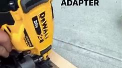Speed up your vinyl siding installation without sacrificing quality. The adapter combo, paired with the wide hook designed specifically for the Dewalt 20 volt roofing nailer, it makes for a great c Follow @Diyandcrafts199 #Diyandcrafts199 #tip #tips #lifehack #lifehack #stye #reels #shorts #wood #woodworking #handmade #design #art #woodwork #carpenter #woodart #interiordesign #homedecor #furniture #home #diy #decor #carpentry #ToolTips3 #tool_tips #tooltips #tools #creative #tricks | DIY & Craft