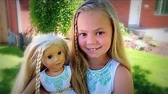 Twins with my American Girl Doll