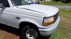 $3,000 • 1995 Ford F150 Regular Cab · Short Bed Im selling my 1995 ford f150 runs and drives good, i just don't have time to remove the rust from the tops of the windshield and doors. I have all new headlight, taillight, and third brake light housings, belt and coolant hoses. Clean title asking 3000 obo https://www.facebook.com/marketplace/item/2216090535390379/ | Adam Bright