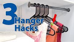 3 Hacks to Keep Your Clothes From Falling Off Your Hanger