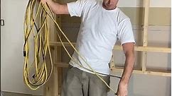 Don't Wrap Your Extension Cord Like A Homeowner....Try This Instead!!!
