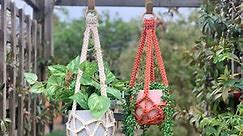 Free Crochet Plant Hanger Pattern for beginners