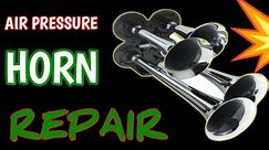Air Pressure Horn Sound Problem | Truck Horn Repair ||