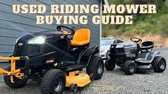 Top 5 Tips For Buying A Used Riding Mower That Will Last
