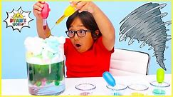 Easy DIY Weather Science Experiments for Kids to do at home!!