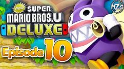 New Super Mario Bros. U Deluxe Gameplay Walkthrough - Episode 10 - Bonus! Nabbit Chases!