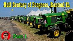 Biggest Farm Show, 2023 Half Century of Progress, Rantoul Illinois - Tractor Show #tractorvideo