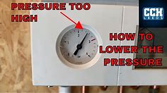 Combi Boiler Too Much Pressure - How to reduce the water pressure - Central Heating