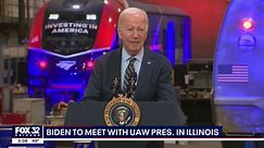 Biden to visit Illinois on Thursday