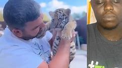 Man Raised a Tiger Cub in His House