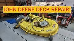 John Deere 42 Inch "The Edge" Deck Repair!