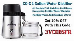CO-Z 1 Gallon Water Distiller Unboxing and Review | Amazon | Heirloom Reviews