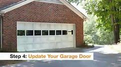 How to Make Exterior Paint Updates: Step 4 - Garage Door