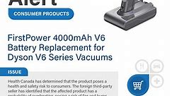Do you have a FirstPower 4000mAh V6... - Healthy Canadians