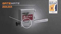 Zedlock Long Throw Gate Locks - Product Features