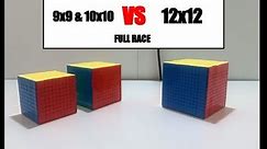 9x9 & 10x10 vs 12x12 FULL RACE
