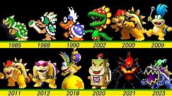 Evolution of first bosses in super mario nintendo games and LEGO