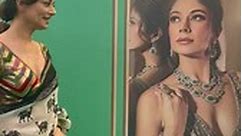 So amazing walking thru the Gallery of Jaipur Jewellery Show laden with my posters | Pooja Batra