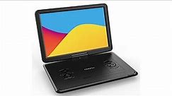 Portable DVD Player with Remote Controller, Large 270 Degrees Swivel Screen