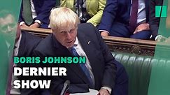 "Hasta la Vista, baby": Boris Johnson se la joue "Terminator" pour son dernier show à la Chambre