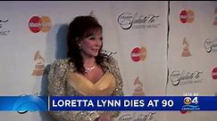 Country music icon Loretta Lynn has died