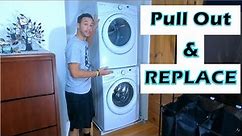 How to Move & Replace a Stacked Washer & Dryer