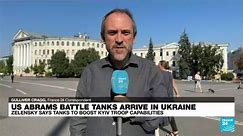 Ukrainian President Zelensky confirms US Abrams tanks delivery