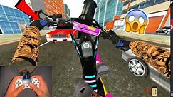 MX BIKES SWERVING ONCOMING TRAFFIC!!**NEW CITY MAP**