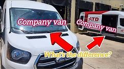 Cargo van business | company employee vs company owner