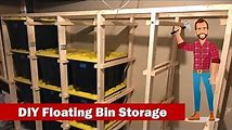 DIY Garage Storage Ideas: How to Make Your Own Bin Racks