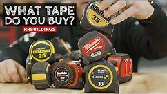 Toolsday: How to DECIDE which TAPE MEASURE to BUY