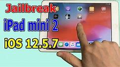 How to Jailbreak iPad mini 2 iOS 12.5.7 easily