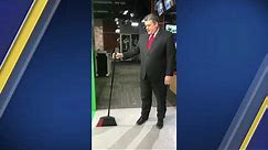 Standing broom trick is not magic, it's everyday science