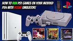 How To Run PS1 Games On Your Modded PS4 With PCSXR Emulator! + With GamePlay