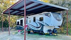 How to Build an RV Carport: Easy DIY Solution - CampingComfortably