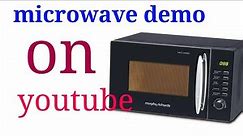 20 mbg microwave demo, microwave demo