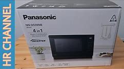 Unboxing Panasonic 4 in 1 Steam Combination Microwave Oven NN-DS59NBQPQ | Flatbed Inverter Oven