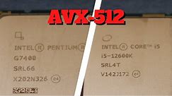 How to Get AVX-512 Supported Alder Lake CPU (12900K, 12600K etc.)