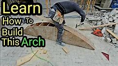 How To Build An Arch [The EASY Way] DIY For Beginners