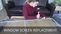 How to Replace a Window Screen - DIY Tips and Tricks