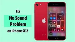 Fix No Sound Problem on iPhone SE 2| iPhone Audio Issues Solved