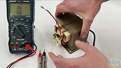 How to test a microwave transformer