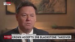 Crown accepts $9b Blackstone takeover